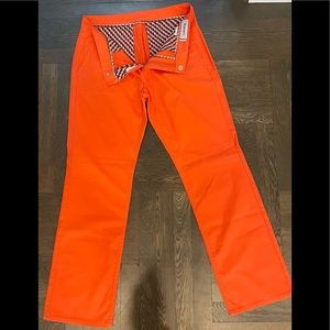 Bonobos Orange Chinos Straight Leg